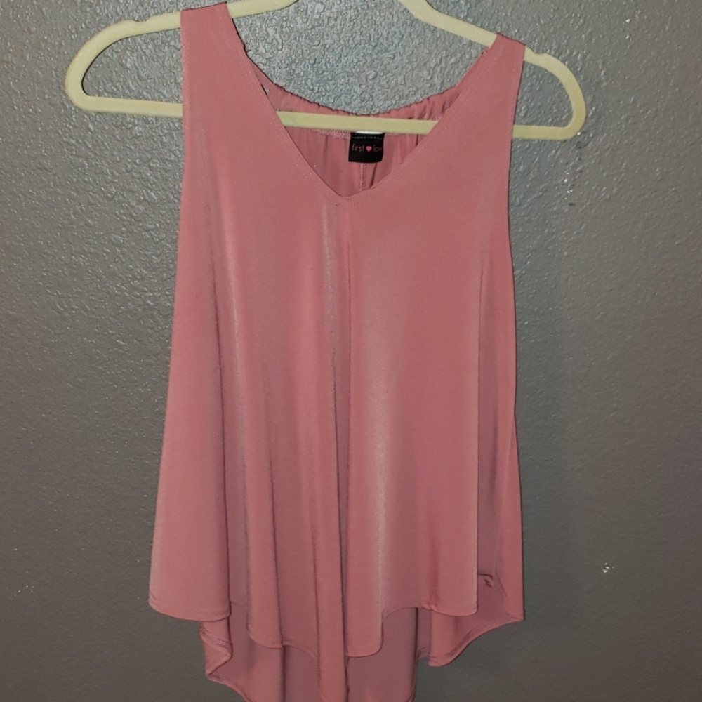 A-line tank blouse